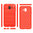 Flexi Slim Carbon Fibre Case for Samsung Galaxy J4 - Brushed Red